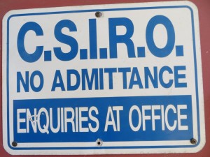 CSIRO Sign